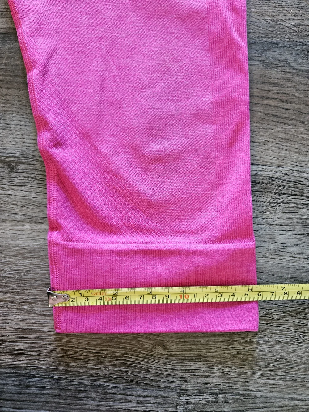 Lululemon‎ Seamlessly Street Crop Hot Pink / Jewelled Magenta Leggings